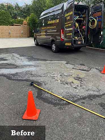 JetaDrain blocked drain Shepperton